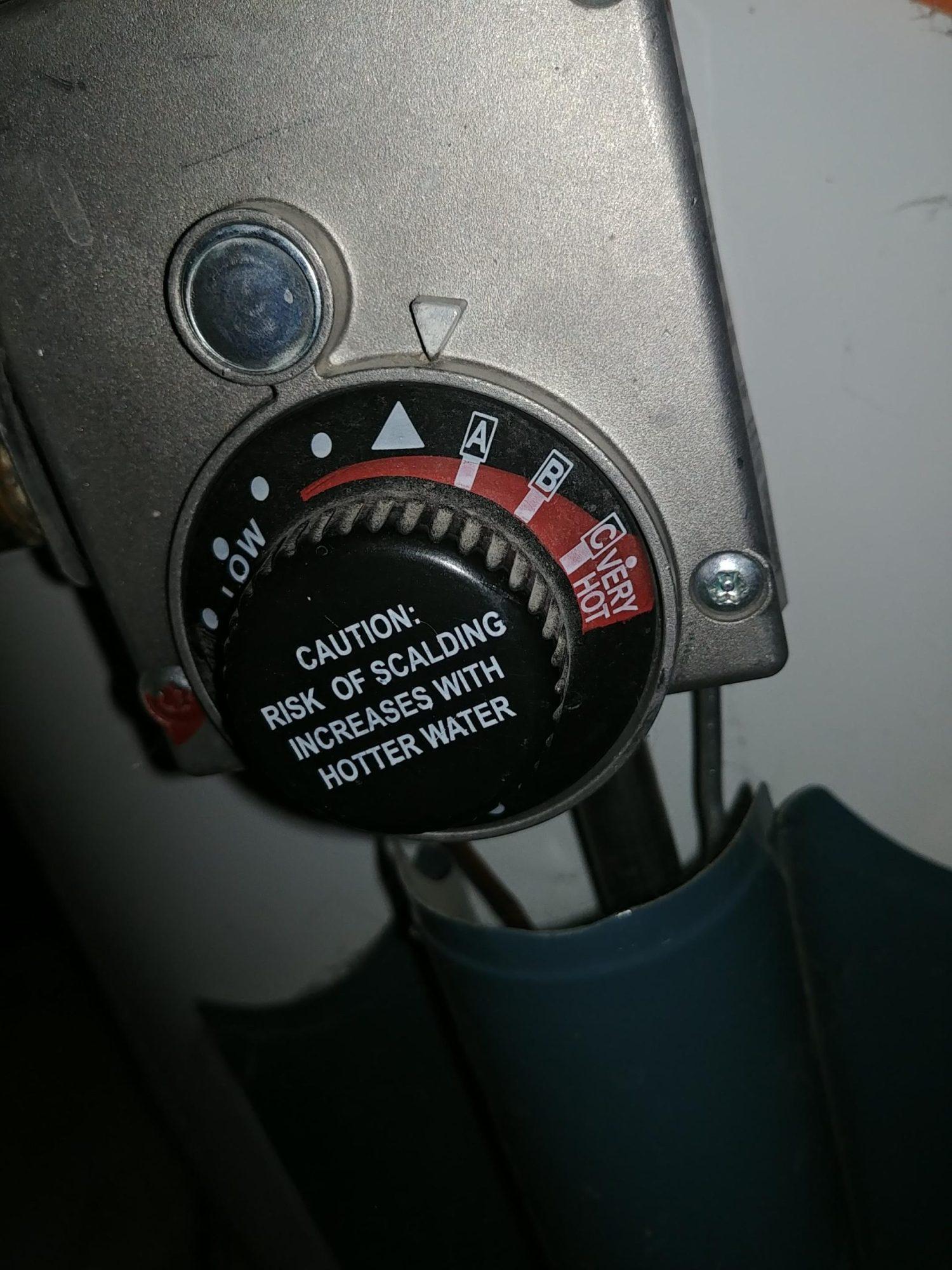 Adjusting Water Heater Settings