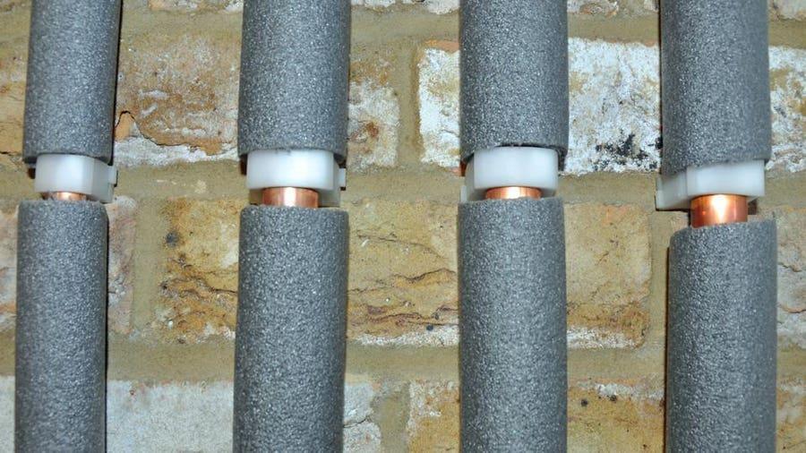 Insulate Hot Water Pipes